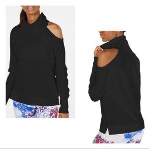 •Calvin Klein• Performance Cold Shoulder Sweatshir